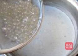 核桃黑芝麻西米露的做法图解7