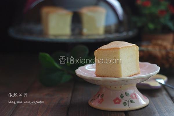 原味戚风蛋糕