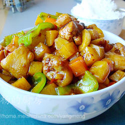 蒜香辣鸡块的做法[图]