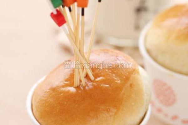 蜜小豆甜面包