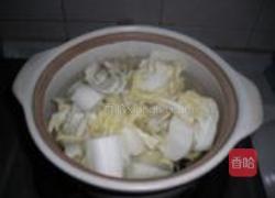 虾皮豆腐白菜海带汤的做法图解4