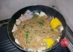 排骨玉米汤煮伊面的做法图解9