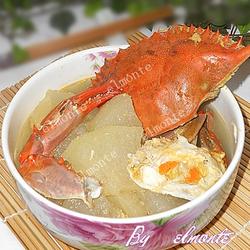 海蟹冬瓜煲的做法[图]