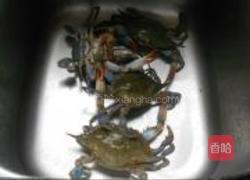海蟹冬瓜煲的做法图解1