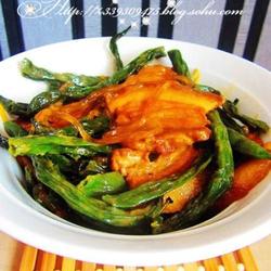 干豆角炖粉条五花肉的做法[图]
