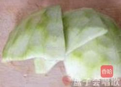 西瓜皮鸡肉饼的做法图解2