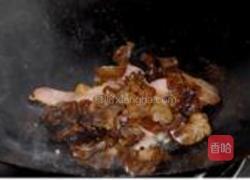 热狗木耳炒油菜的做法图解4