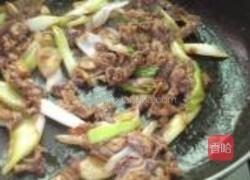 京葱炒羊肉的做法图解8