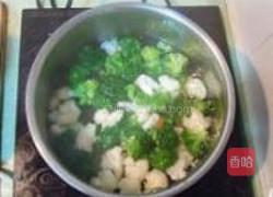 薯泥芝士焗菜花的做法图解6