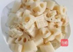 莲藕烧排骨的做法图解3