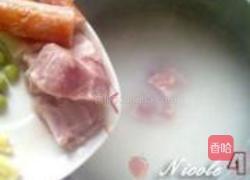 排骨蟹棒粥的做法图解4