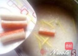 排骨蟹棒粥的做法图解5