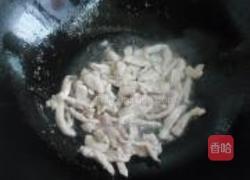 长豆角炒肉丝的做法图解4