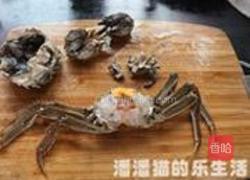 河蟹焗鸡球的做法图解5
