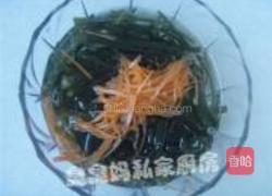 芝麻双丝海带的做法图解4