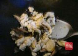 香菇炒鸡蛋的做法图解5