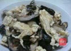 香菇炒鸡蛋的做法图解6