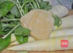 马兰春笋炒豆干的做法图解1