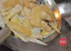 马兰春笋炒豆干的做法图解6