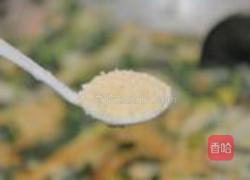 马兰春笋炒豆干的做法图解8