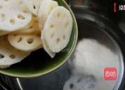 椒油拌脆藕的做法图解2