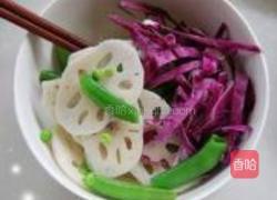 椒油拌脆藕的做法图解4