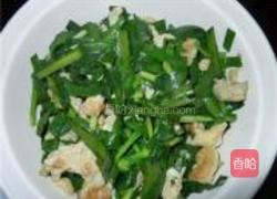 韭菜炒鸡蛋的做法图解3