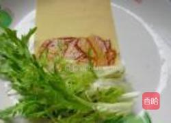豆皮苦菊卷的做法图解5