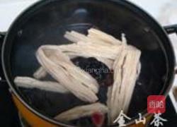 腐竹木耳拌黄瓜的做法图解4