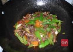 青椒炒鸡心的做法图解6