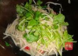 香菜萝卜丝的做法图解6