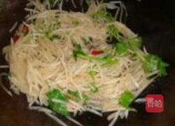 香菜萝卜丝的做法图解7