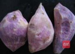 紫薯小饼的做法图解1