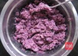 紫薯小饼的做法图解3