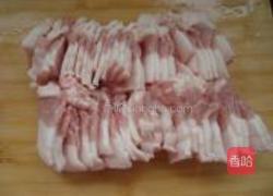 农家小炒肉的做法图解1