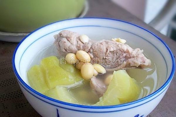 苦瓜龙骨汤