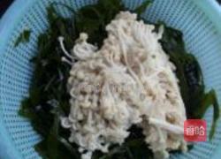 凉拌海带金针菇的做法图解4