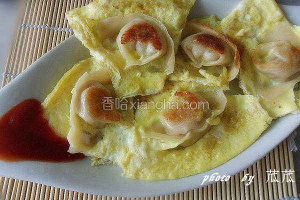 馄饨鸡蛋饼