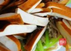 金针菇拌香干的做法图解5