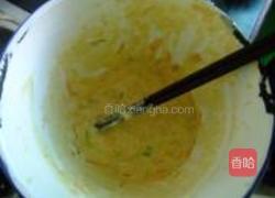 胡萝卜丝肉末饼的做法图解1