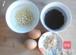 虾米双豆鸡蛋羹的做法图解1