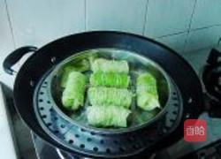 翡翠鲜肉卷的做法图解8