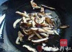 韭菜香菇炒豆干的做法图解2