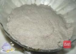 黑米面窝头的做法图解2