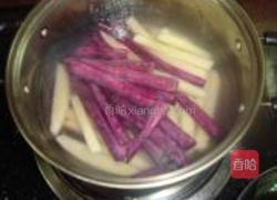 双色薯条的做法图解3