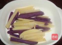 双色薯条的做法图解4