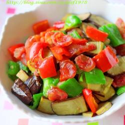 香肠炒鸡蛋干的做法[图]