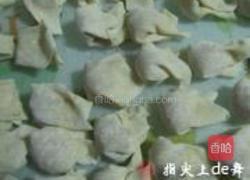 虾仁韭黄馄饨的做法图解11