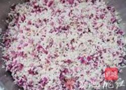 紫薯蜜枣粽的做法图解4