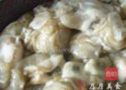 牡蛎炒蛋的做法图解1